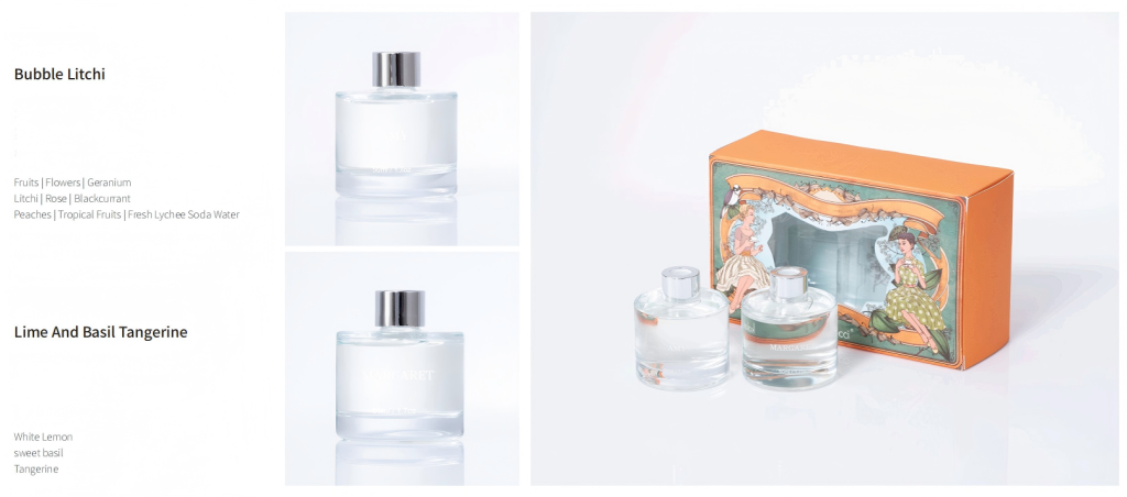 Gemini Series Litchi Rose & Lime Basil Tangerine – iColor OEM Dual-Scent Fragrance R&D4 Gemini Series Litchi Rose & Lime Basil Tangerine – iColor OEM Dual-Scent Fragrance R&D4