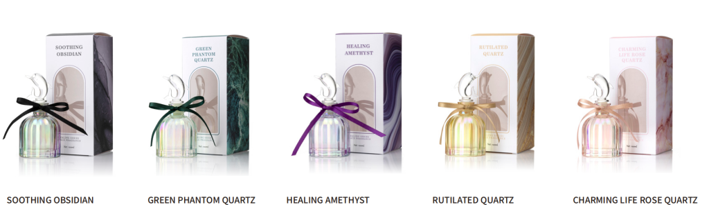 Iridescent Crystal Scents Sage-Bergamot-Rose – iColor OEM Energetic Fragrance R&D2