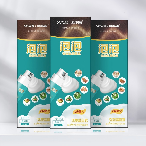 Bubble Hair Dye Mousse | No-Mix Automatic Foam OEM Hair Color – iColor