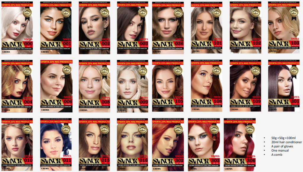 Hair Coloring Kit OEM 50g+50g Cream + Conditioner Formula – iColor