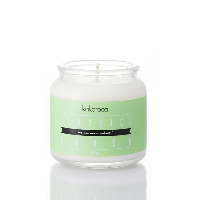 PUBER Collection | SLASHIEU • MILLENNIALS – iColor OEM Clear Jar Scented Candle