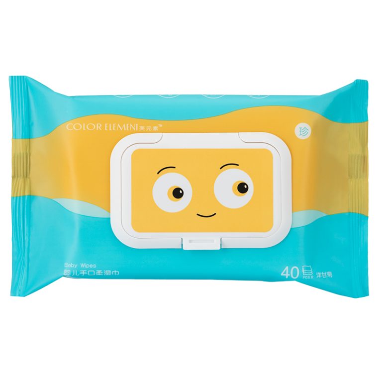 OEM Baby Wipes Chamomile| 40pcs Soothing & Gentle | EDI Pure Water | iColor