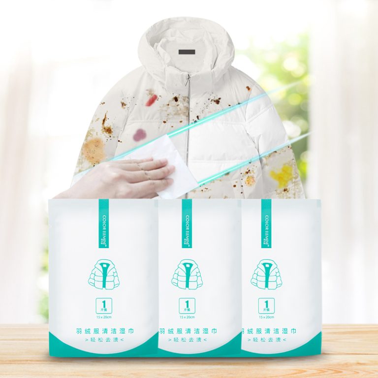 OEM Jacket Cleaning Wipes | Stain Removal | Portable Single Packs | iColor