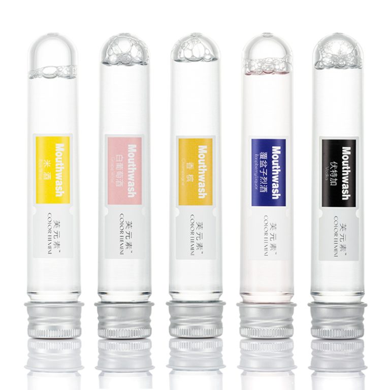OEM Mouthwash Wine-Flavored Tubular | Long-Lasting Fresh Breath | iColor