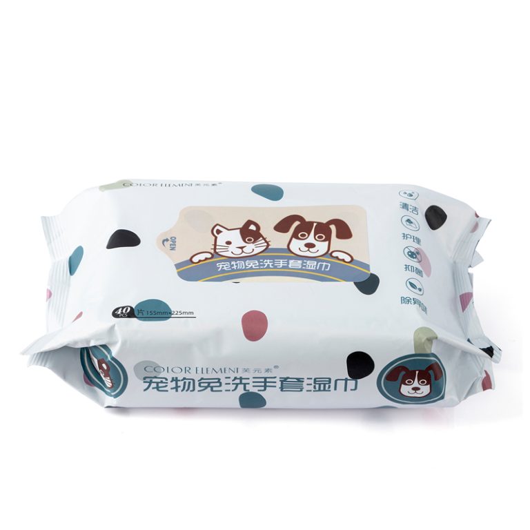 OEM Pet Waterless Grooming Gloves | Deodorizing & Conditioning | iColor