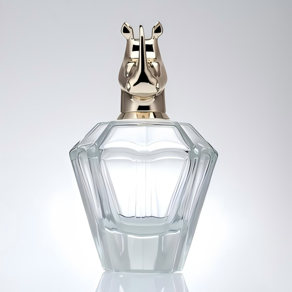 100ml Custom Perfume Bottle with Stylized Animal Head | iColor | OEM Design, Mold & Produce