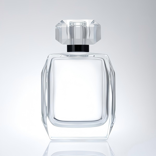 110ml Custom Perfume Bottle with Thick Crystal Glass Top | iColor | OEM Design, Mold & Produce