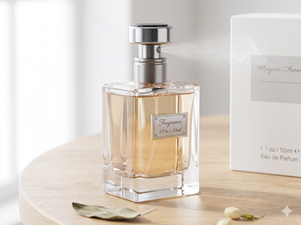 how big is a 1.7 oz bottle of perfume