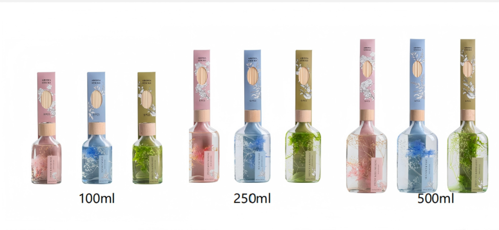 iColor Floral Vibe Preserved Flower Reed Diffuser Set2