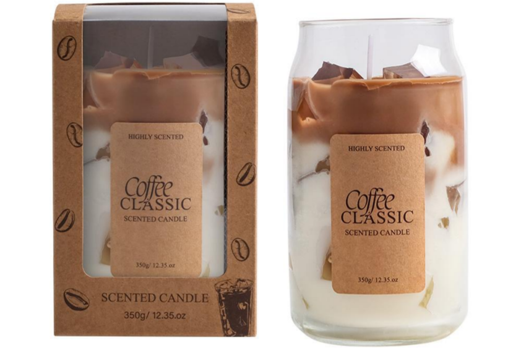 iColor Iced Coffee Hour Coffee Scented Candle Set4