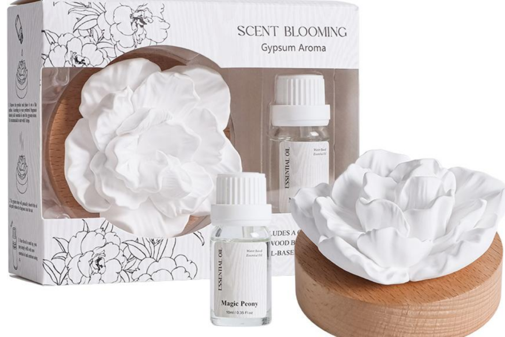 iColor Peony Bloom Gypsum Diffuser Set2 iColor cosmestic