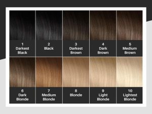 Can You Provide Hair Dye Color Charts